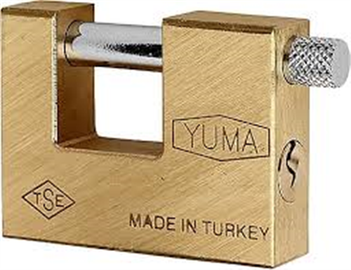 YUMA PİRİNÇ KAYAR MİLLİ KİLİT 70 MM